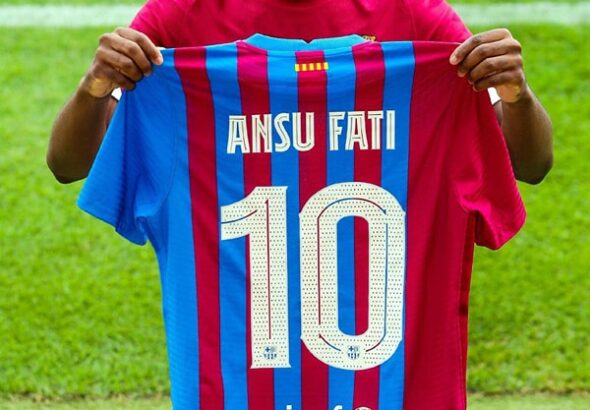 BARÇA : ANSU FATI A FAIT SON RETOUR AU CENTRE D'ENTRAÎNEMENT