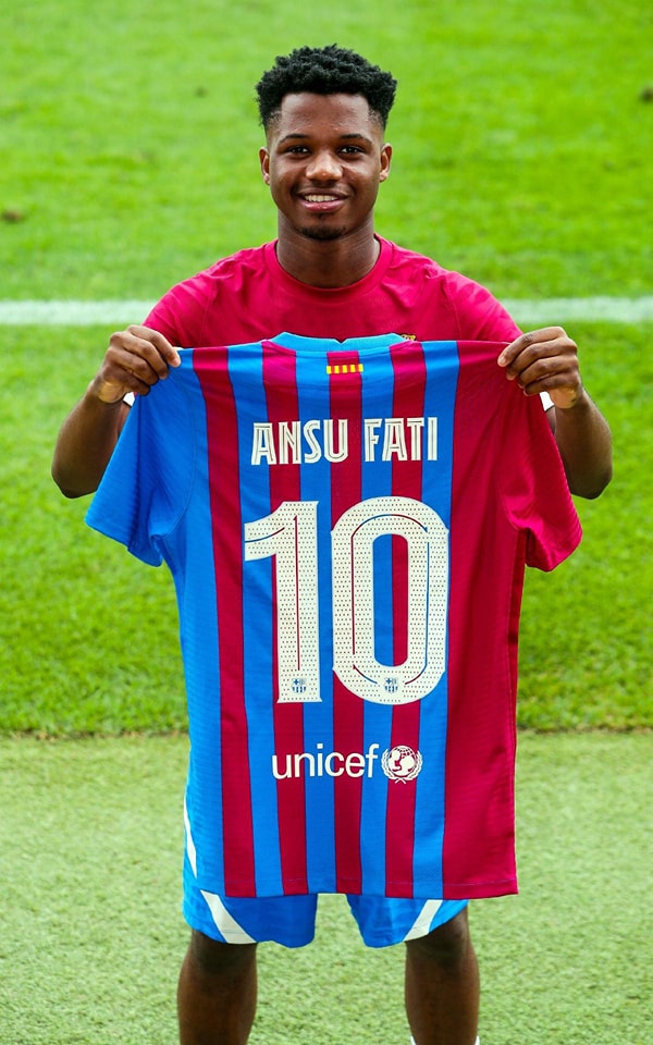 BARÇA : ANSU FATI A FAIT SON RETOUR AU CENTRE D'ENTRAÎNEMENT