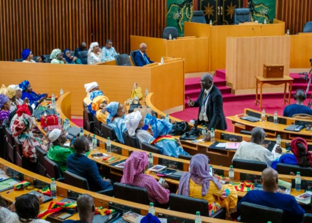 Les députés sénégalais lors de la session extraordinaire