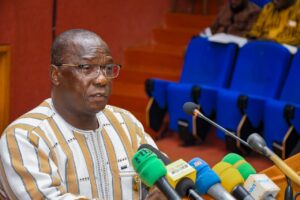 Le ministre en charge des infrastructures, Adama Luc Sorgho