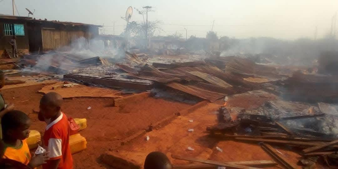 Côte d'Ivoire/Incendie à Danzerville: Plus de 120 sinistrés dans une cité de travailleurs en ruines