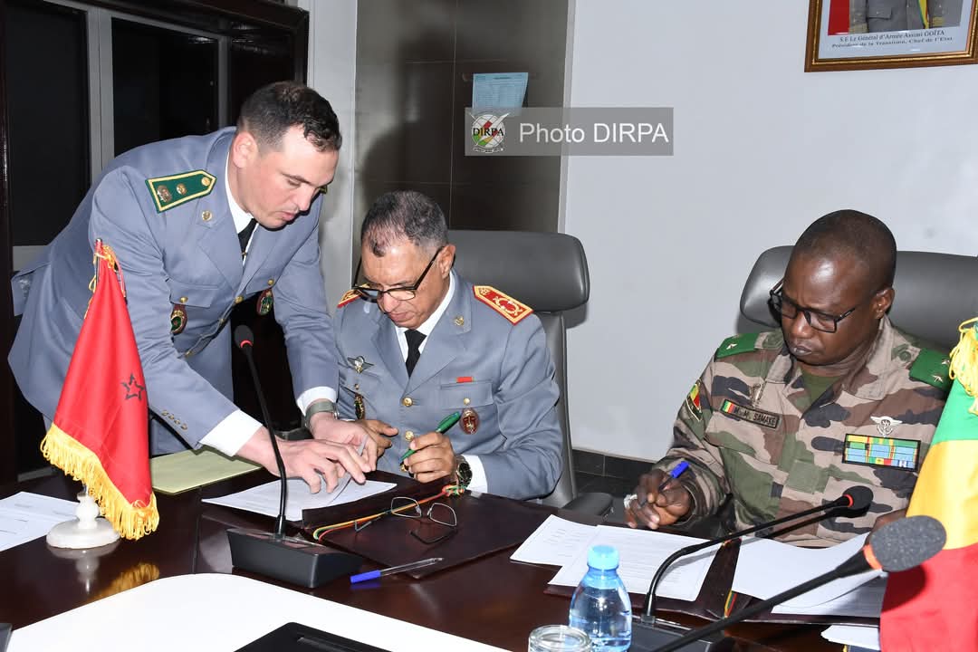 MDAC : Fin de la rencontre de la Commission Militaire Mixte Mali-Maroc
