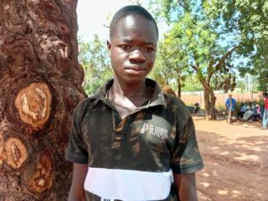 Yanick Tonné, étudiant à l’Université Thomas Sankara